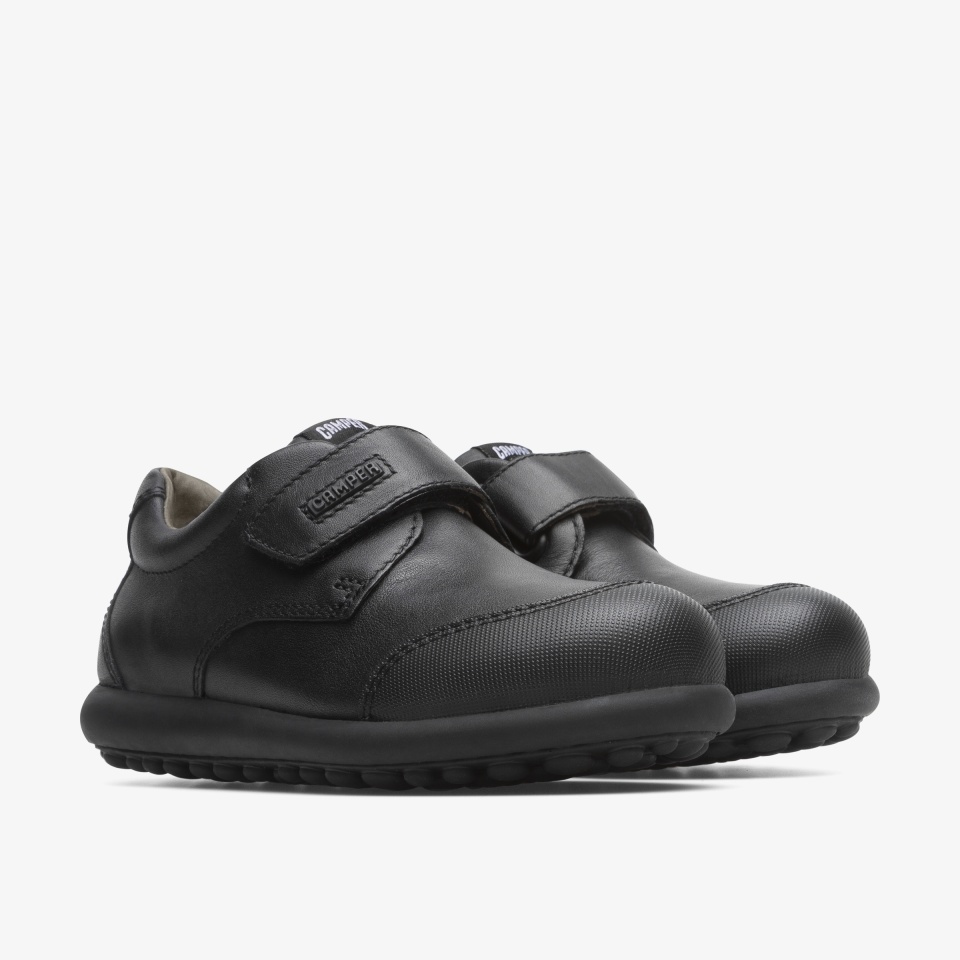 Camper Pelotas Black - Camper Boys School Shoes ||6927-MABYS||